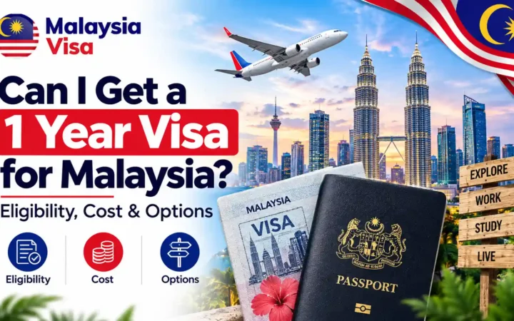 Can I Get a 1 Year Visa for Malaysia? Eligibility, Cost & Options